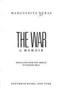 The War: A Memoir