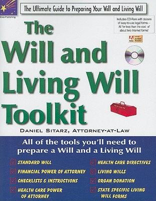 The Will and Living Will Toolkit - Sitarz, Daniel