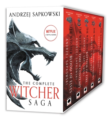 The Witcher Boxed Set: Blood of Elves, the Time of Contempt, Baptism of Fire, the Tower of Swallows, the Lady of the Lake - Sapkowski, Andrzej, and Stok, Danusia (Translated by), and French, David (Translated by)