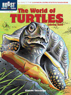 The World of Turtles Coloring Book