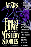 The Year's 25 Finest Crime and Mystery Stories