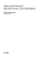 Theory and Practice of Relational Data Bases - Stanczyk, Stefan