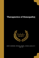 Therapeutics of Homopathy;
