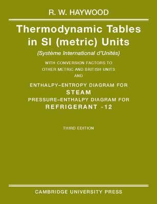 Thermodynamic Tables in Si (Metric) Units - Haywood, R W (Editor)