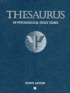 Thesaurus of Psychological Index Terms - Walker, Alvin J (Editor)