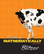 Thinking Mathematically - Blitzer, Robert