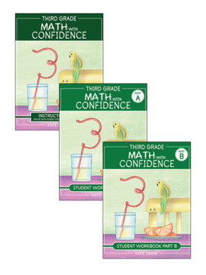 Third Grade Math with Confidence Complete Bundle - Snow, Kate