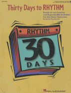 Thirty Days to Rhythm Teacher Manual - Henderson, Betsy