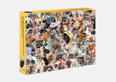 This Jigsaw Is Literally Just Pictures of Cute Animals That Will Make You Feel Better: 500 Piece Jigsaw Puzzle - Spartels, Stephanie