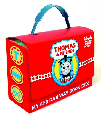 Thomas and Friends: My Red Railway Book Box (Thomas & Friends): Go, Train, Go!; Stop, Train, Stop!; A Crack in the Track!; And Blue Train, Green Train - Awdry, W, Rev., and Stubbs, Tommy (Illustrator)