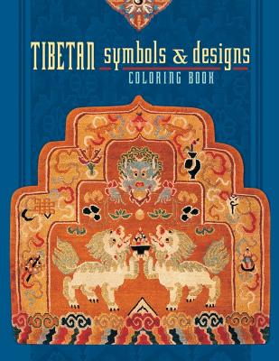 Tibetan Symbols & Designs Colouring Book - Pomegranate Communications Inc (Creator)