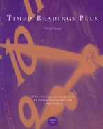 Timed Readings Plus Book 10: 25 Two-Part Lessons with Questions for Building Reading Speed and Comprehension