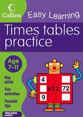Times Tables Practice: Age 7-11 - Greaves, Simon, and Collins Easy Learning