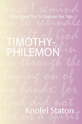 Timothy-Philemon - Staton, Knofel