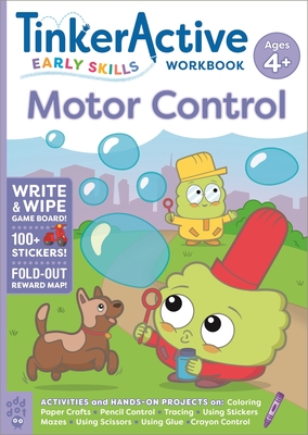 Tinkeractive Early Skills Motor Control Workbook Ages 4+ - Sidat, Enil