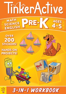 Tinkeractive Pre-K 3-In-1 Workbook: Math, Science, English Language Arts - Le Du, Nathalie, and Butler, Megan Hewes