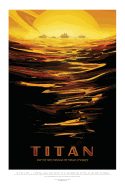 Titan: NASA JPL Visions of the Future Voyager Notebook Journal Diary Logbook