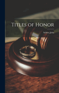 Titles of Honor