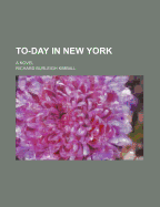 To-Day in New York: a Novel