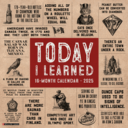 Today I Learned 2026 12 X 12 Wall Calendar