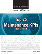 Top 25 Maintenance KPIs of 2011-2012