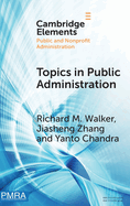 Topics in Public Administration: Perspectives from Computational Social Sciences and Corpus Linguistics