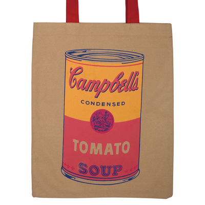 Tote Bag Canvas Andy Warhol Campbell Soup - Galison, and Warhol, Andy