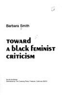 Toward Black Feminist Critic