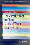 Toxic Pollutants in China: Study of Water Quality Criteria