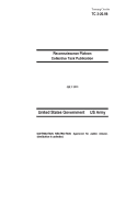 Training Circular TC 3-20.98 Reconnaissance Platoon Collective Task Publication July 2013 - Us Army, United States Government