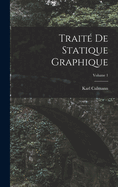 Trait? de Statique Graphique; Volume 1