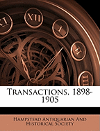 Transactions, 1898-1905