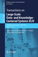 Transactions on Large-Scale Data- And Knowledge-Centered Systems XLIV: Special Issue on Data Management - Principles, Technologies, and Applications