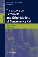 Transactions on Petri Nets and Other Models of Concurrency XVI