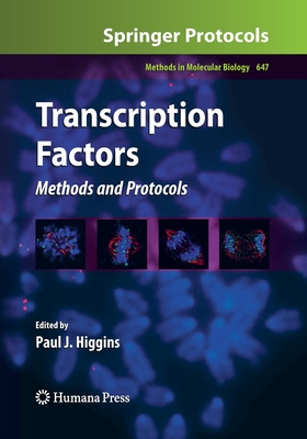 Transcription Factors: Methods and Protocols - Higgins, Paul J (Editor)