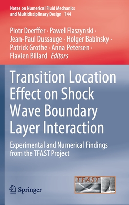 Transition Location Effect on Shock Wave Boundary Layer Interaction: Experimental and Numerical Findings from the TFAST Project - Doerffer, Piotr (Editor), and Flaszynski, Pawel (Editor), and Dussauge, Jean-Paul (Editor)