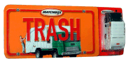Trash with Garbage Truck