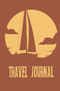 Travel Journal: Blank Notebook for Travellers Lined Pages (6 X 9) Composition Log Book Diary Traveling Planner for Writing Notes