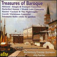 Treasures of Baroque - Angus Ramsay (violin); Anton Stingl (lute); Douglas Haas (organ); Edward H. Tarr (trumpet); Ernst Wallfisch (viola da gamba);...