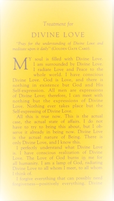 Treatment for Divine Love: (#33) - Fox, Emmet