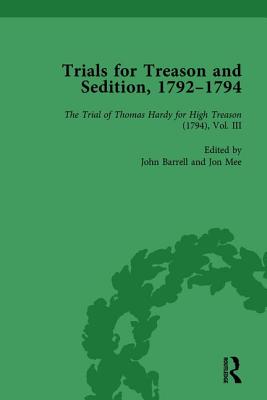 Trials for Treason and Sedition, 1792-1794, Part I Vol 4 - Barrell, John, and Mee, Jon