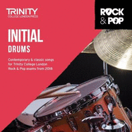 Trinity College London Rock & Pop 2018 Drums Initial Grade CD Only