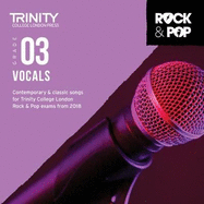 Trinity College London Rock & Pop 2018 Vocals Grade 3 CD Only