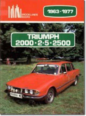 Triumph 2000-2.5-2500 1963-1977 - Clarke, R M