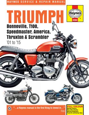 Triumph Bonneville, T100, Speedmaster, America, Thruxton & Scrambler (01 - 15) - Cox, Penny