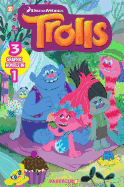 Trolls 3-In-1 #1: Hugs & Friends, Put Your Hair in the Air, Party with the Bergens