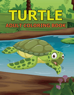 Turtle Adult Coloring Book