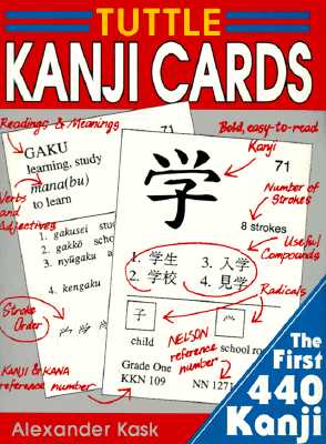 Tuttle Kanji Cards: Boxed Set - Kask, Alexander