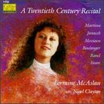 Twentieth Century Recital - Lorraine McAslan (violin); Nigel Clayton (piano)