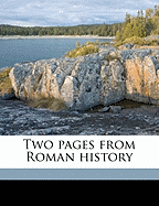 Two Pages from Roman History